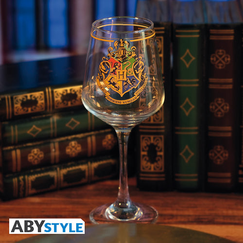 Kieliszek Harry Potter z motywem Hogwarts Crest