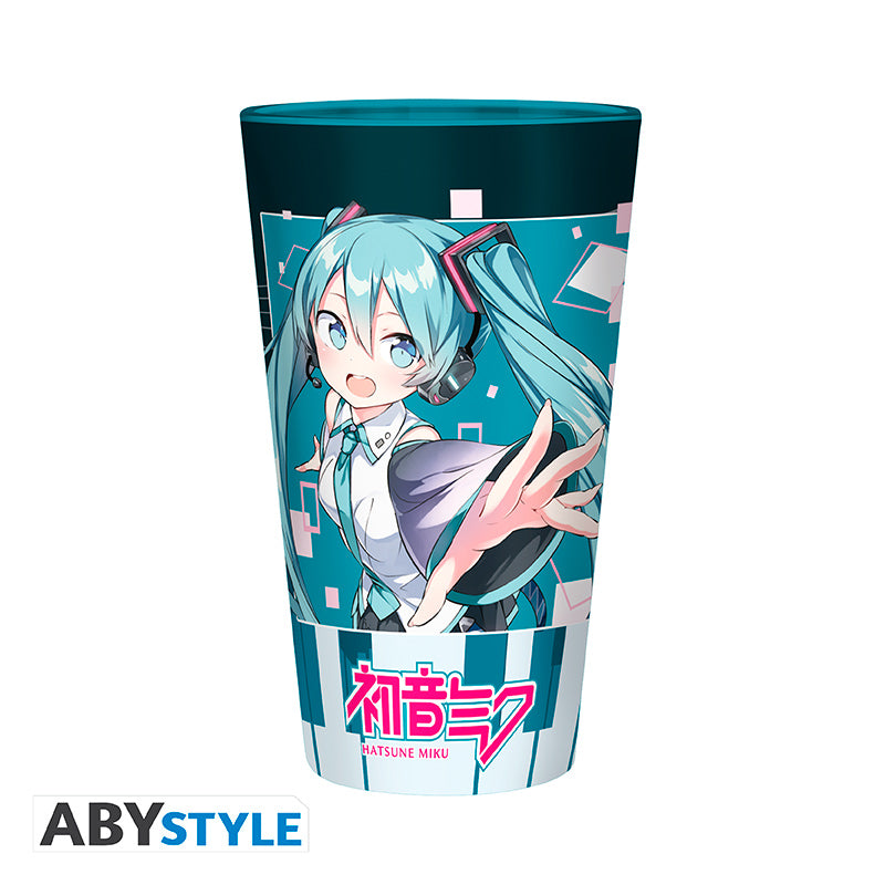 Szklanka XXL Hatsune Miku z motywem Musical City