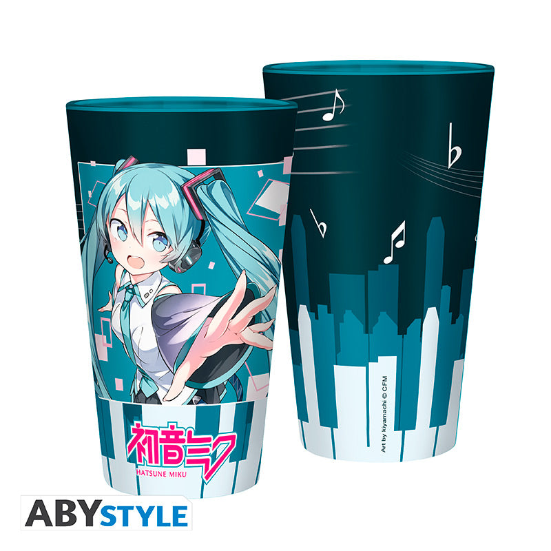Szklanka XXL Hatsune Miku z motywem Musical City — ujęcie 3