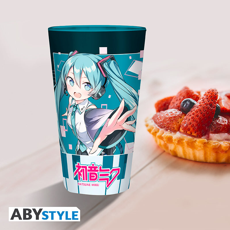 Szklanka XXL Hatsune Miku z motywem Musical City — ujęcie 4