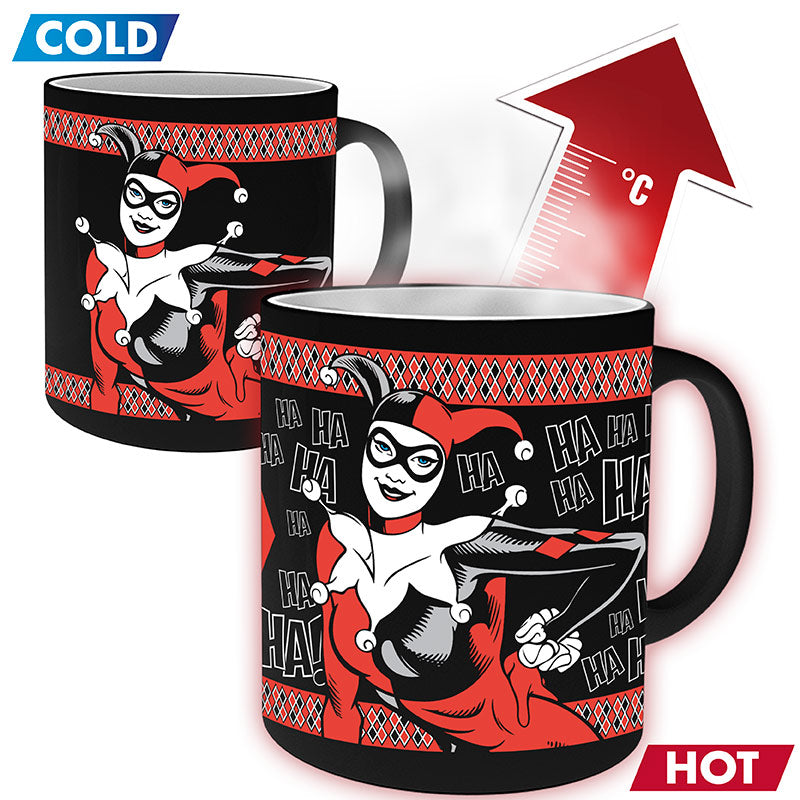 Kubek zmieniający kolor DC Comics z motywem Harley Quinn