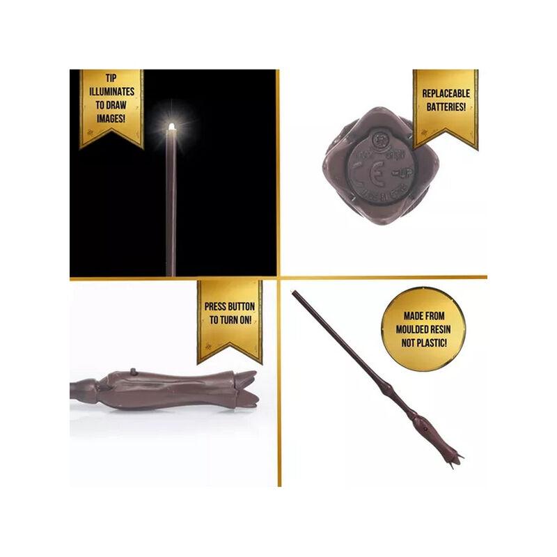 Różdżka Harry Potter Luna Lovegood do malowania światłem