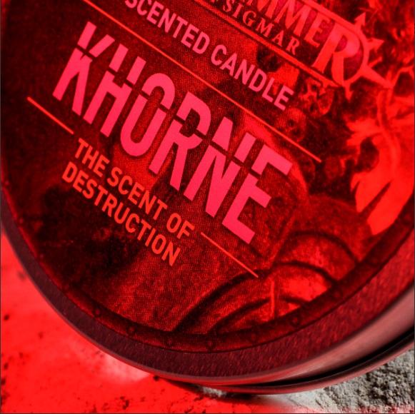 Świeca Warhammer 40,000 Khorne Bóg Krwi