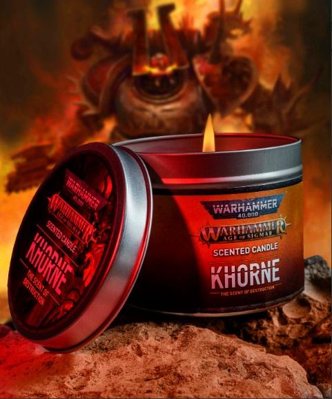 Świeca Warhammer 40,000 Khorne Bóg Krwi