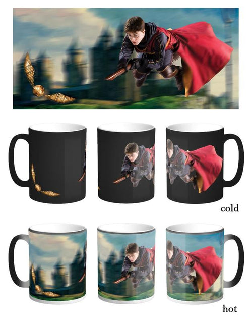 Kubek termoaktywny Harry Potter Złoty Znicz