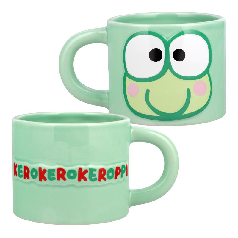 Kubek Hello Kitty Keroppi z tłoczonym wzorem