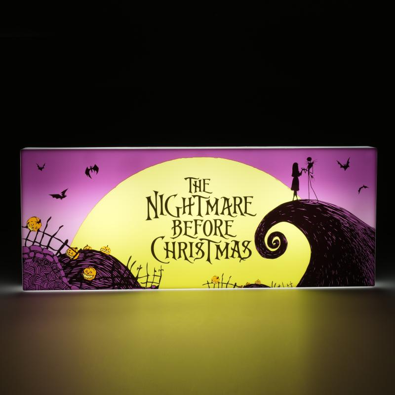 Lampka Miasteczko Halloween Logo Jack Skellington