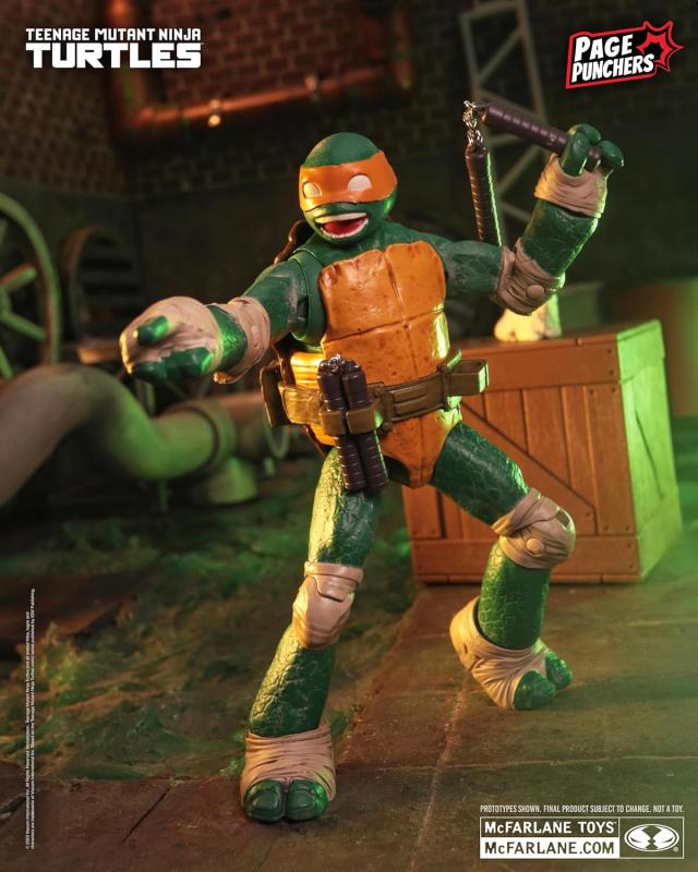 Figurka Wojownicze Żółwie Ninja Michelangelo 13 cm