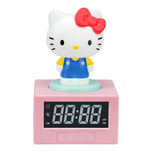 Budzik cyfrowy Hello Kitty z lampką nocną