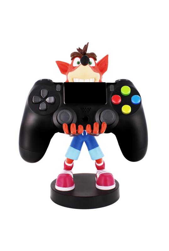 Stojak na telefon i pada Crash Bandicoot