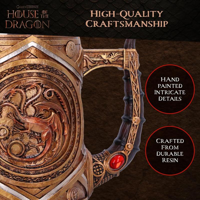Kubek 3D House of the Dragon Herb Targaryen