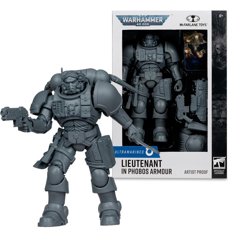 Figurka Warhammer 40,000 Ultramarines Lieutenant w Zbroi Phobos