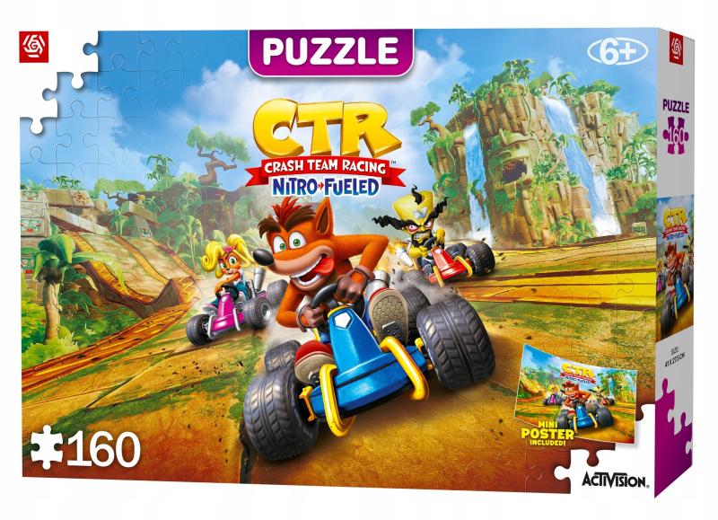 Puzzle Crash Bandicoot Crash Team Racing Nitro-Fueled