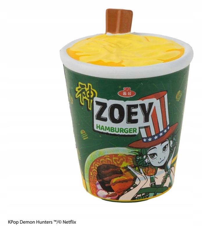 Gniotek K-Pop Demon Hunters Zoey Hamburger Noodles