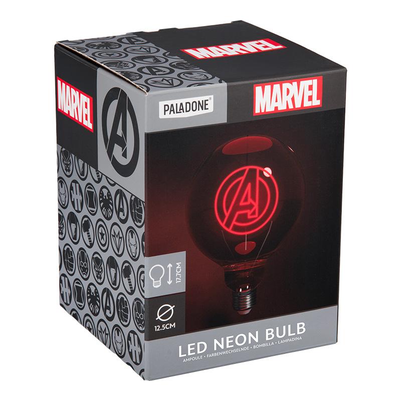 Lampka Żarówka Neonowa Avengers LED