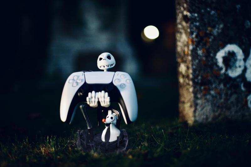 Stojak na telefon i pada Miasteczko Halloween Jack Skellington