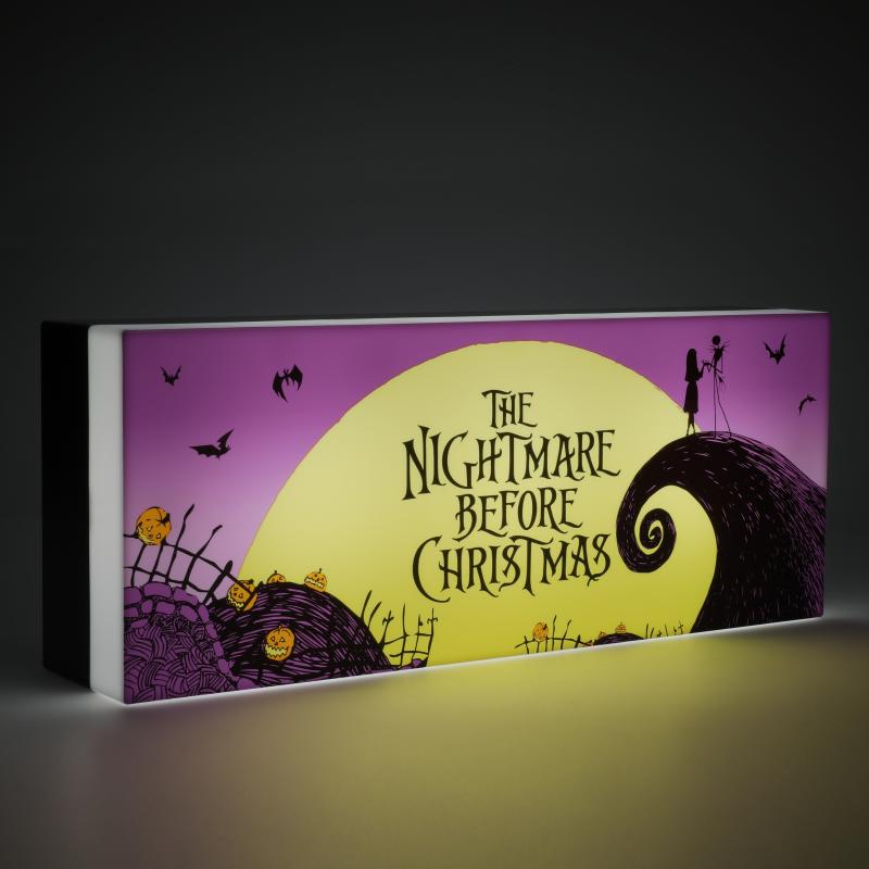 Lampka Miasteczko Halloween Logo Jack Skellington