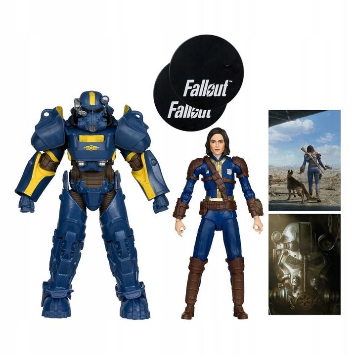 Figurki Fallout 4 T-60 Vault Tec i Sole Survivor 2-Pack