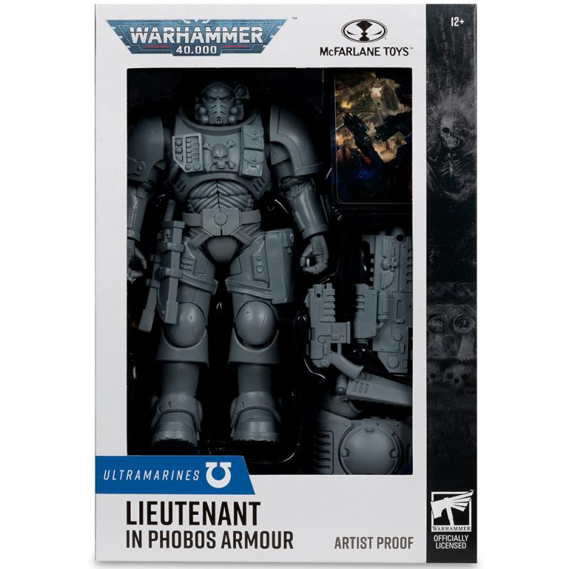 Figurka Warhammer 40,000 Ultramarines Lieutenant w Zbroi Phobos