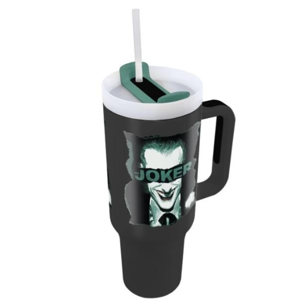 Kubek termiczny DC Comics Joker ze słomką
