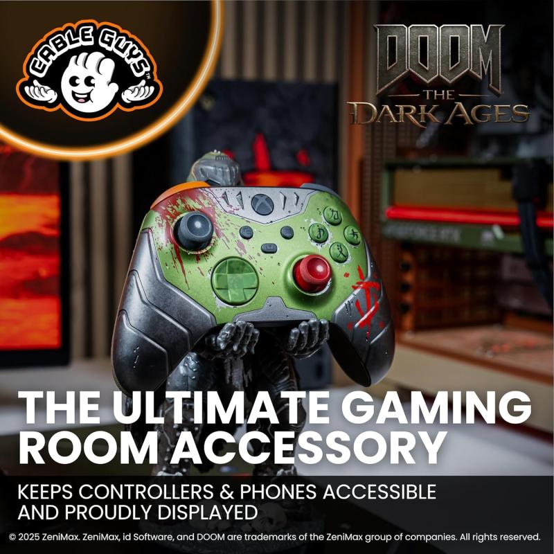 Stojak na telefon i kontroler DOOM Slayer