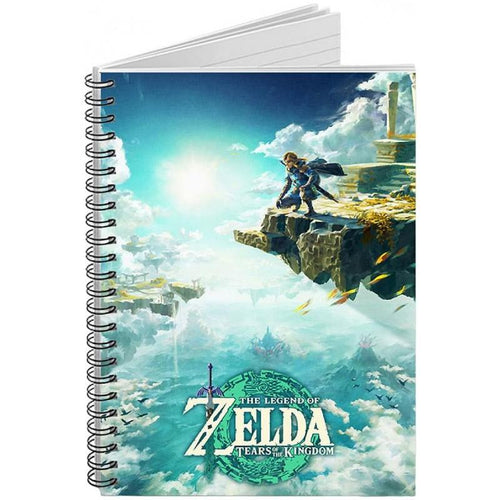 Notatnik A5 The Legend of Zelda Tears of the Kingdom Niebo Hyrule