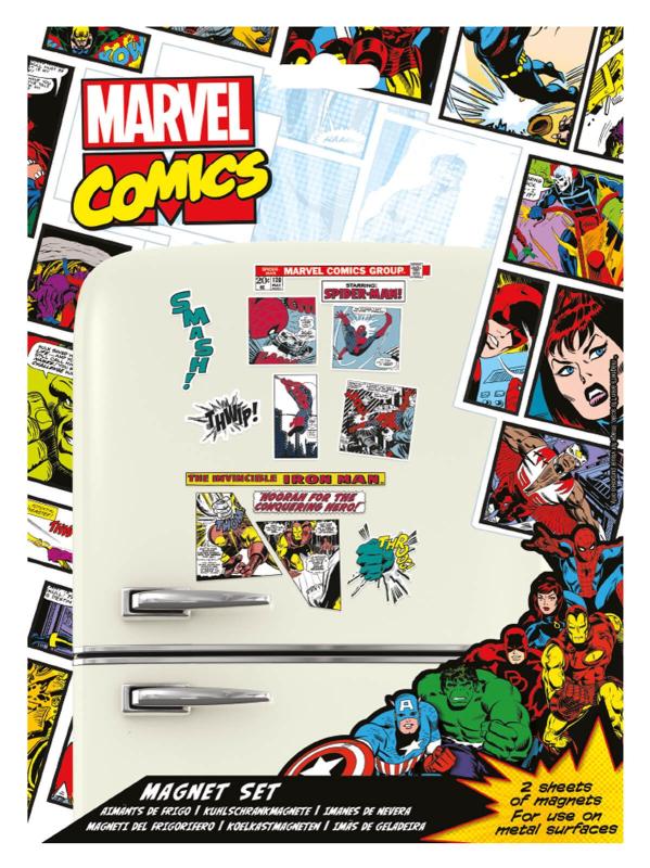 Zestaw magnesów Marvel Comics Bohaterowie
