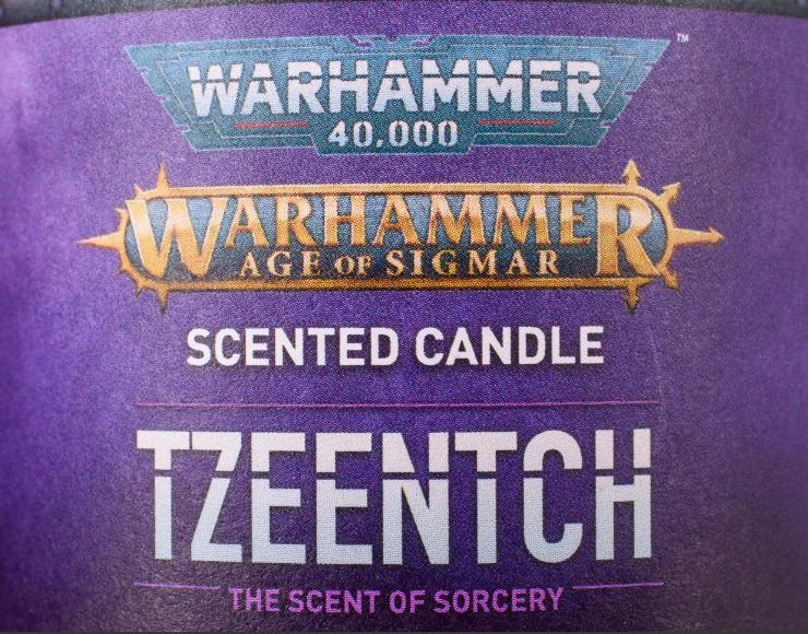 Świeczka Warhammer 40000 Tzeentch