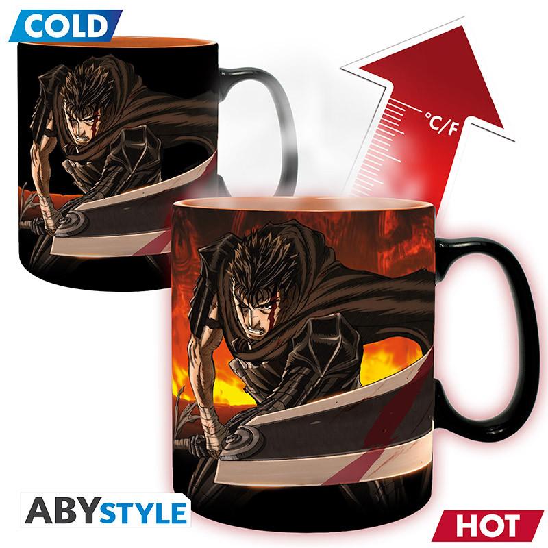 Kubek zmieniający kolor Berserk Guts — shot 2