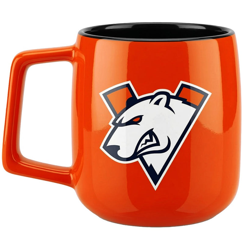 Kubek Virtus.pro – logo, pomarańczowy, 430 ml – zdjęcie 2 — ujęcie 2