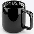 Kubek Virtus.pro – logo, czarny, 430 ml – zdjęcie 3