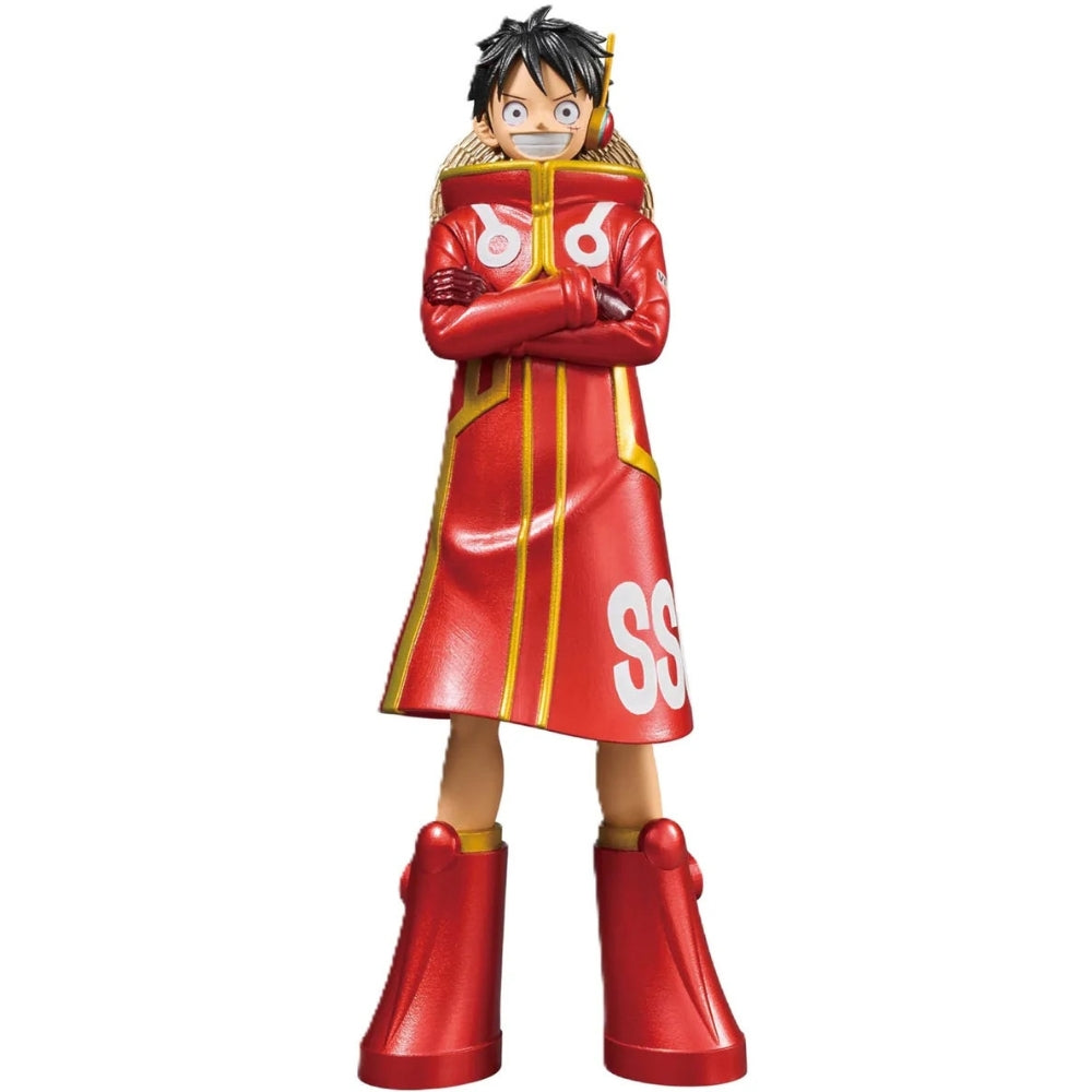 Figurka One Piece DXF The Grandline Series – Monkey D. Luffy (Egghead, z parą z Bonney)