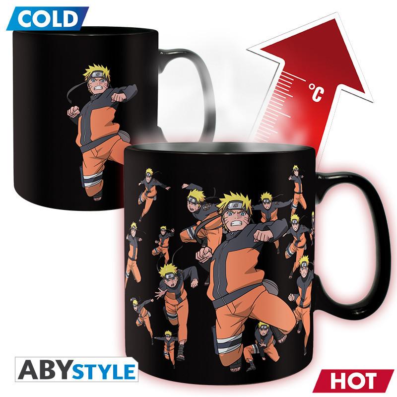 Kubek zmieniający kolor Naruto Shippuden Multicloning