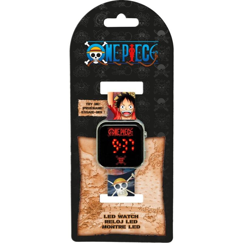 Zegarek cyfrowy LED One Piece Luffy