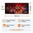 Podkładka pod mysz World of Warcraft – Onyxia (Classic) – zdjęcie 4