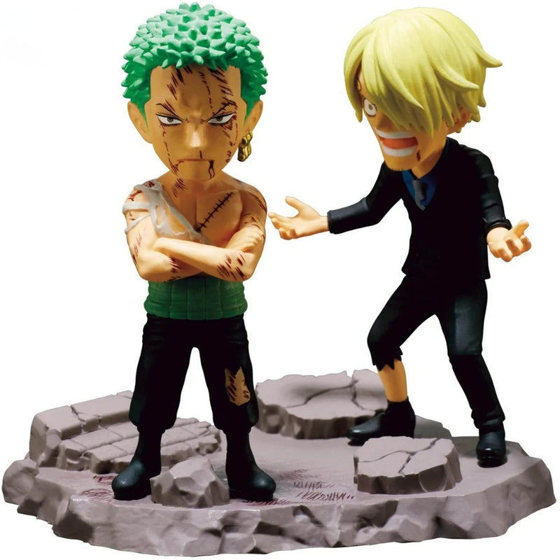 Figurka One Piece World Collectable Figure Log Stories – Roronoa Zoro i Sanji