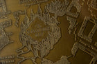 Ozdoba Harry Potter Mapa Huncwotów metalowa replika