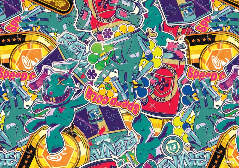 Puzzle Call of Duty Zombie Collage 1000 elementów — shot 3