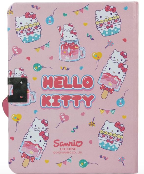 Pamiętnik Hello Kitty Zamykany na Kłódkę — ujęcie 2
