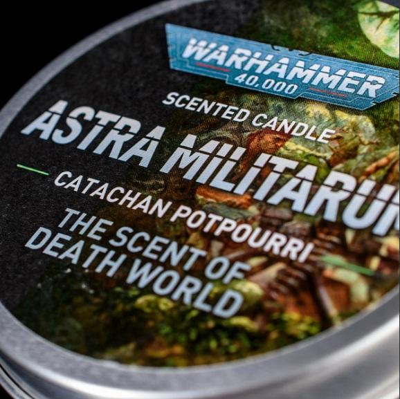 Świeca Astra Militarum zapach Catachan Potpourri