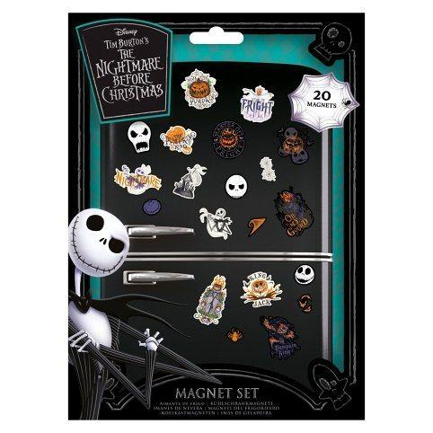 Zestaw magnesów Miasteczko Halloween 20 sztuk