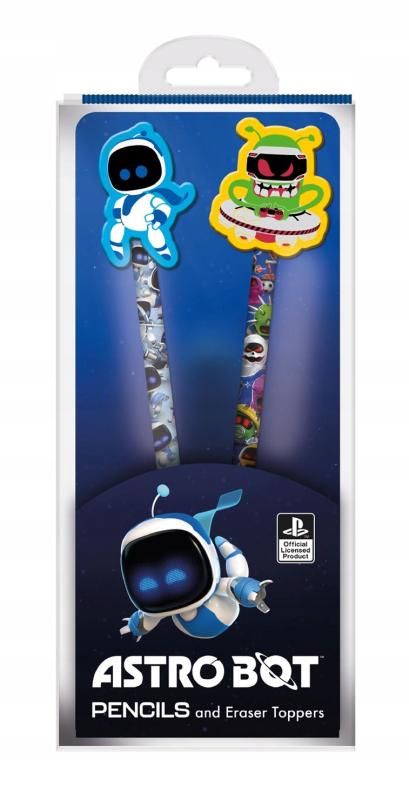 Zestaw szkolny PlayStation Astro Bot ołówki z gumkami