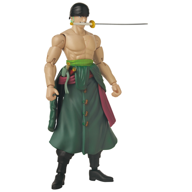 Figurka akcji One Piece Anime Heroes – Roronoa Zoro (Three Sword Style) – zdjęcie 4