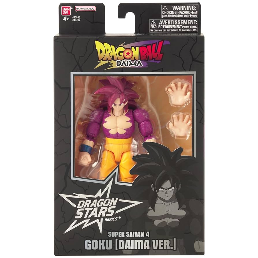 Figurka akcji Dragon Ball Dragon Stars – Goku Super Saiyan 4 (Daima)
