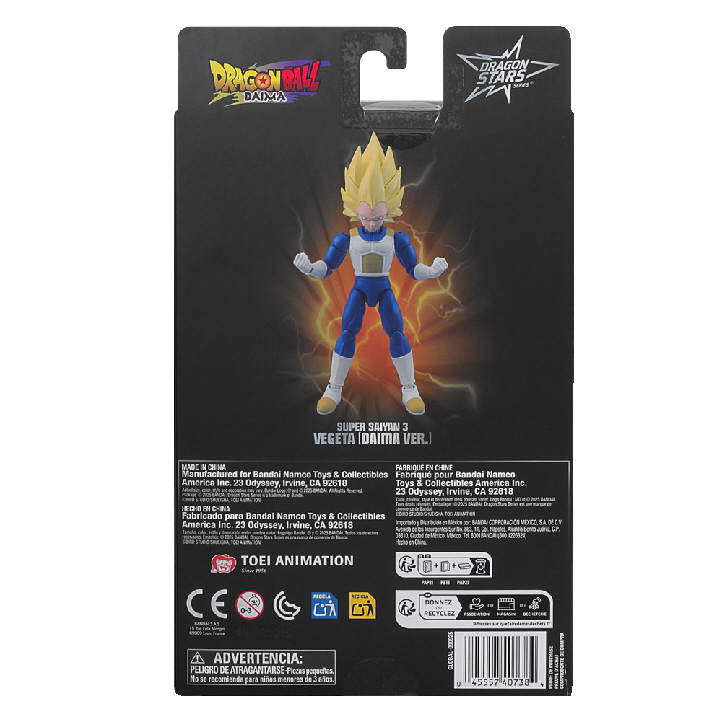 Figurka akcji Dragon Ball Dragon Stars – Vegeta Super Saiyan 3 (Daima) – zdjęcie 4