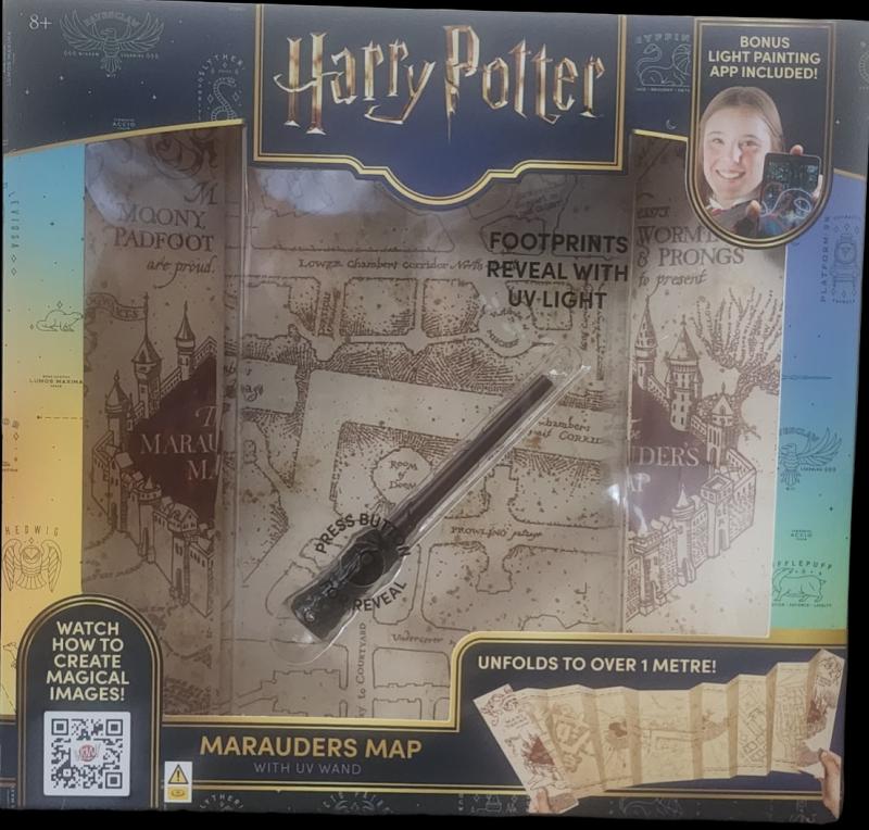 Zestaw Gadżet Harry Potter Mapa Huncwotów i Różdżka — shot 2