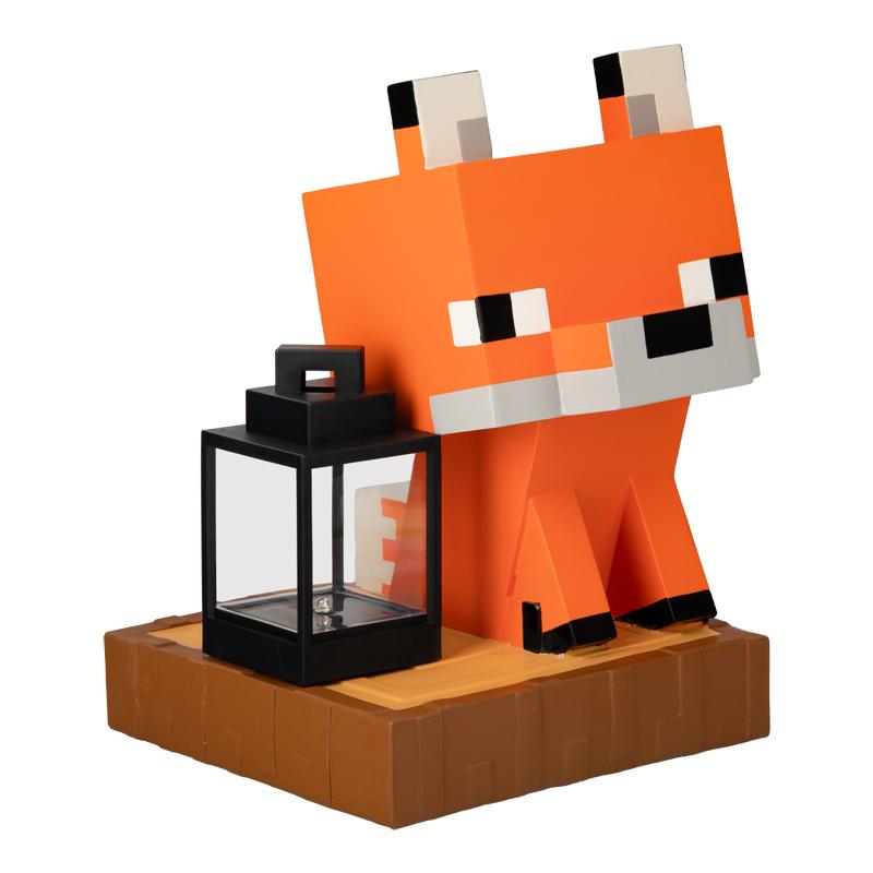 Lampka solarna Minecraft Lis z lampionem — фото 2