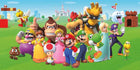 Lampka Super Mario Podświetlany Obraz na Płótnie Postacie