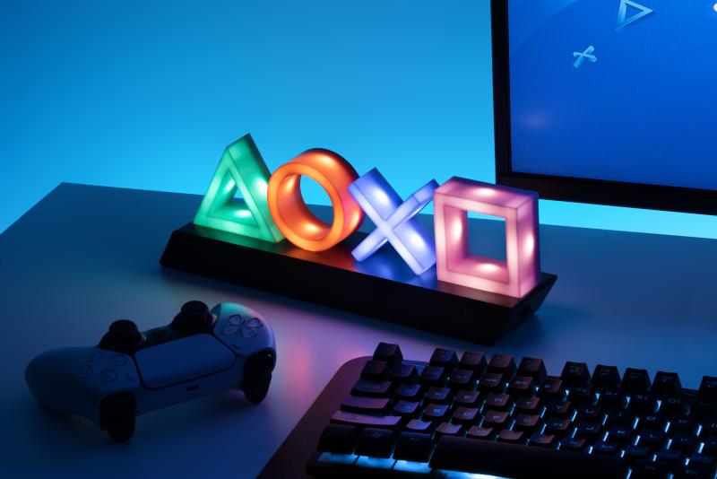 Lampka PlayStation Ikony przycisków kontrolera