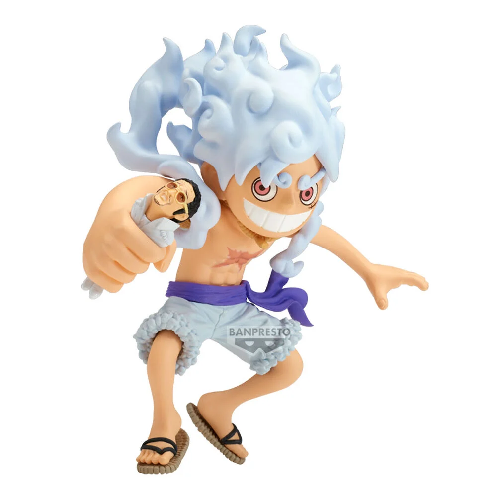 Figurka One Piece Mega World Collectable Figure – Luffy Gear 5 i Borsalino